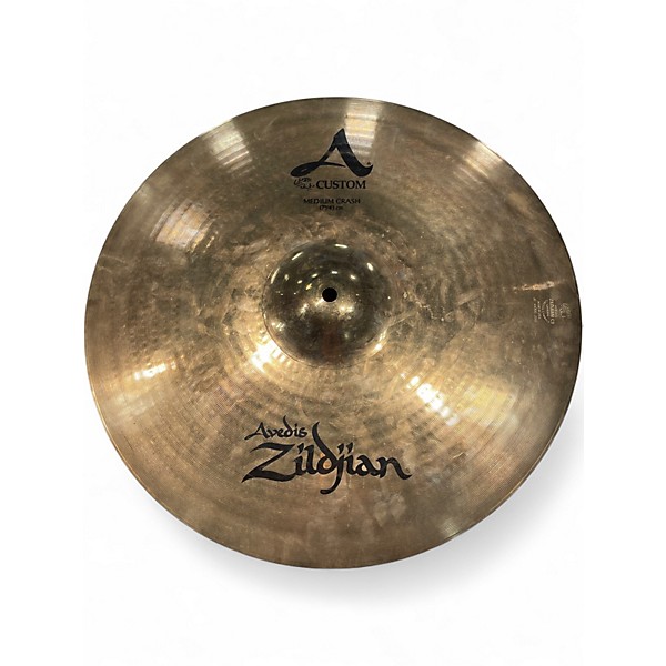Used Zildjian 17in A Custom Medium Crash Cymbal