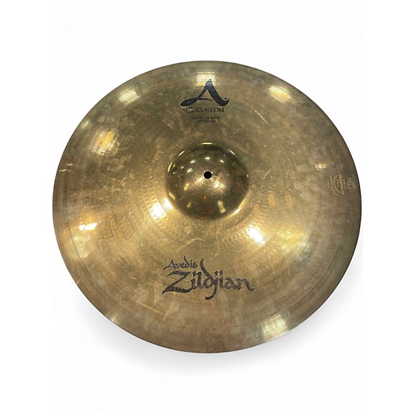Used Zildjian 20in A Custom Medium Ride Cymbal