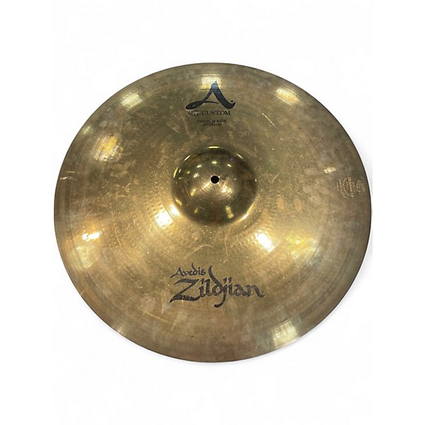 Used Zildjian 20in A Custom Medium Ride Cymbal