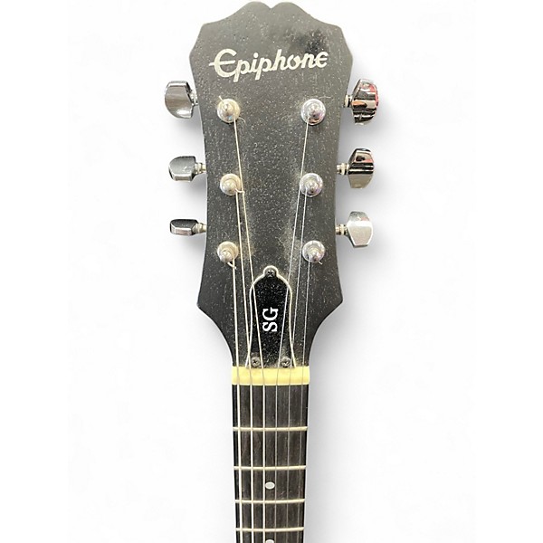 Used Epiphone SG Special Bolt On Black Solid Body Electric Guitar