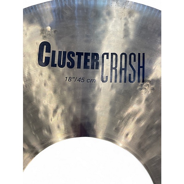 Used Zildjian 18in K Cluster Crash Cymbal