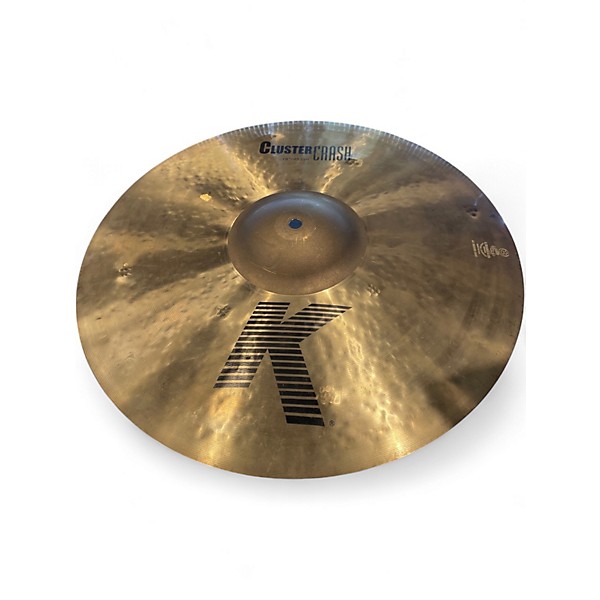 Used Zildjian 18in K Cluster Crash Cymbal