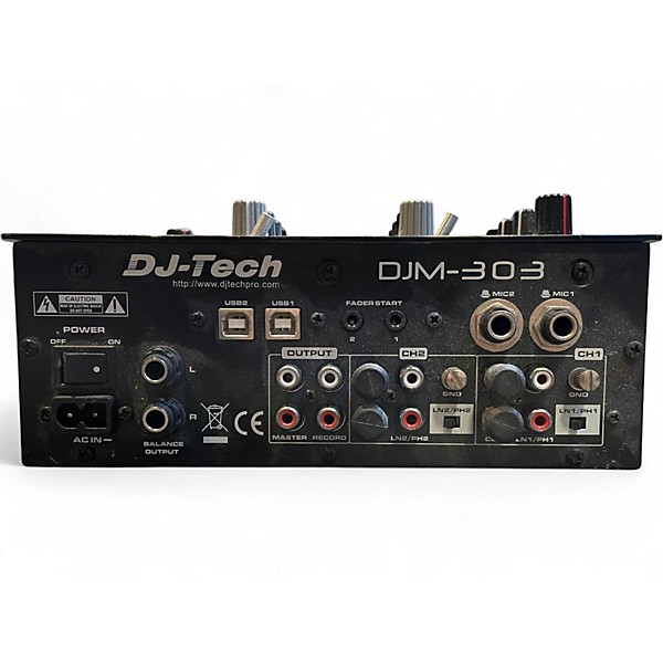 Used Dj Tech  DJM 303 BLACK  DJ Mixer