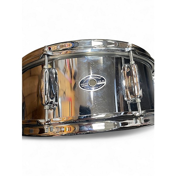 Used Slingerland 5X14 141 Festival Snare Chrome Drum