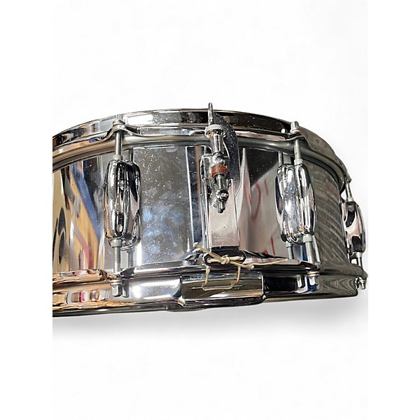 Used Slingerland 5X14 141 Festival Snare Chrome Drum
