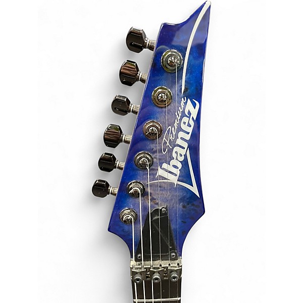 Used Ibanez S1070PBZ Cerulean Blue Solid Body Electric Guitar
