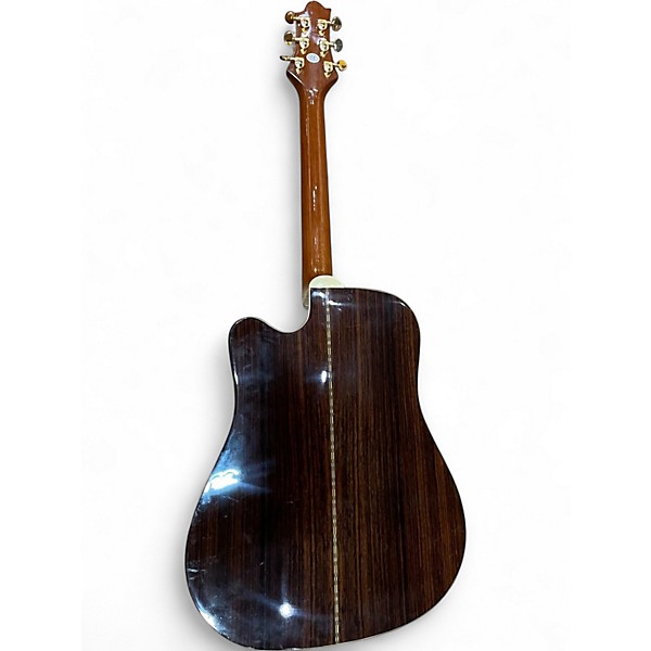 Used Greg Bennett Design by Samick DC-08 Natural Acoustic Electric Guitar