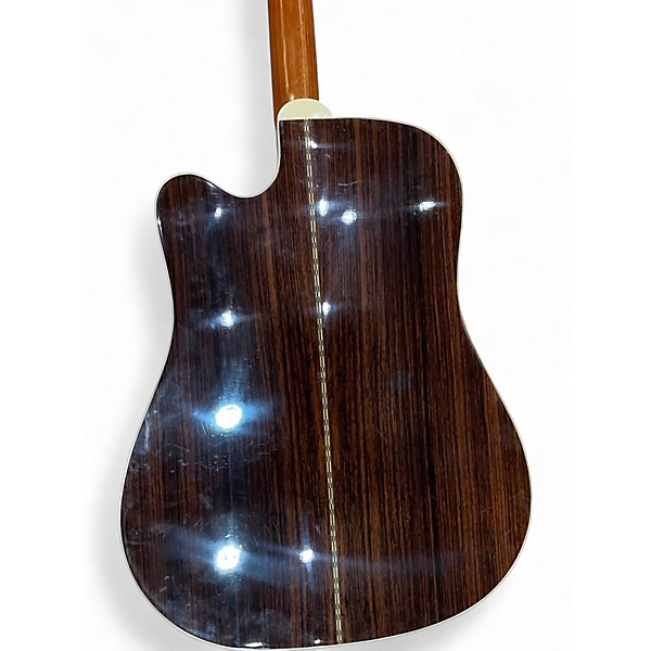 Used Greg Bennett Design by Samick DC-08 Natural Acoustic Electric Guitar
