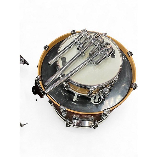 Used Pearl 6 Piece Vision 2 Color Sunburst Drum Kit