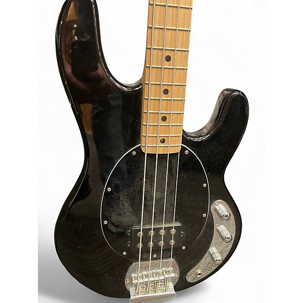 Used Sterling by Music Man Sub 4 Black Electric Bass Guitar
