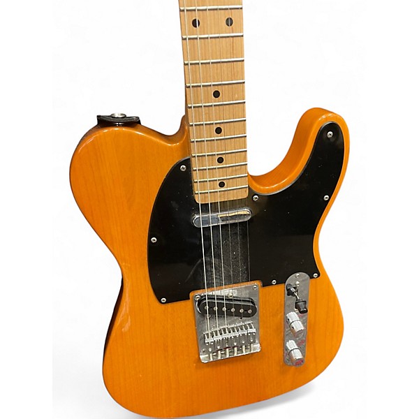 Used Squier Affinity Telecaster Natural Solid Body Electric Guitar