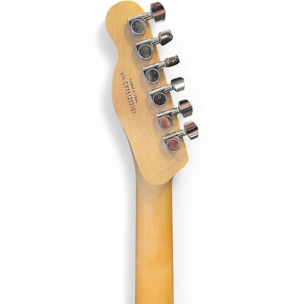 Used Squier Affinity Telecaster Natural Solid Body Electric Guitar