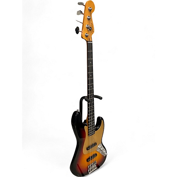 Used Fender American Ultra II Jazz Bass Ultraburst Electric Bass Guitar