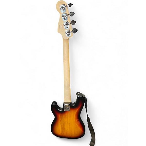 Used Squier Precision Bass 2 Tone Sunburst Electric Bass Guitar