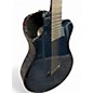 Used Emerald X20-7 Blue Carbon Fiber Acoustic Electric Guitar