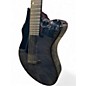Used Emerald X20-7 Blue Carbon Fiber Acoustic Electric Guitar