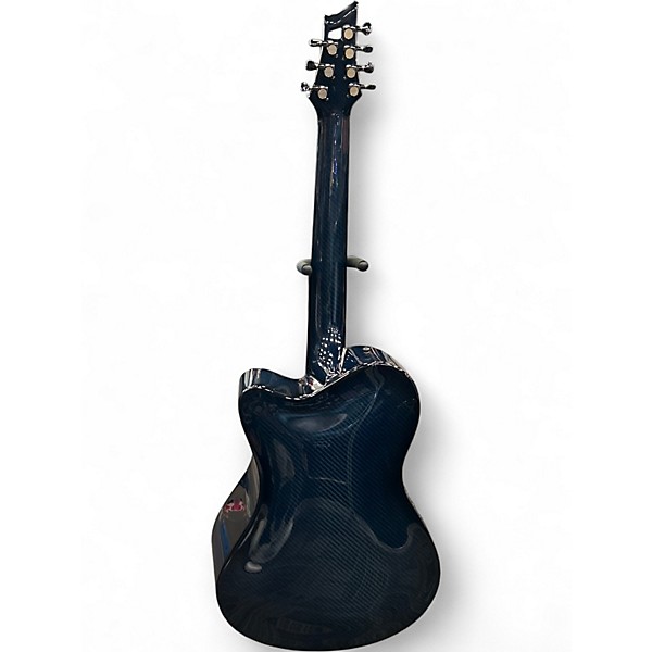 Used Emerald X20-7 Blue Carbon Fiber Acoustic Electric Guitar