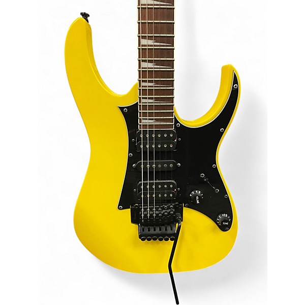 Used Ibanez RG450EXB YELLOW Solid Body Electric Guitar