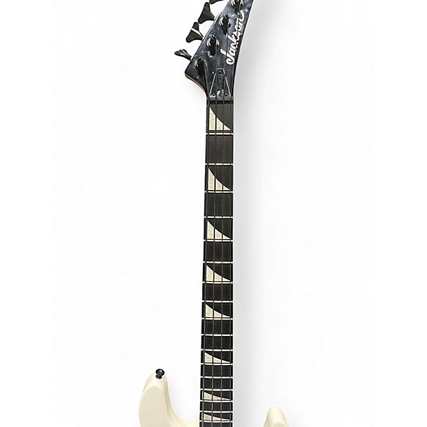 Used Jackson JS2 Concert Alpine White Electric Bass Guitar