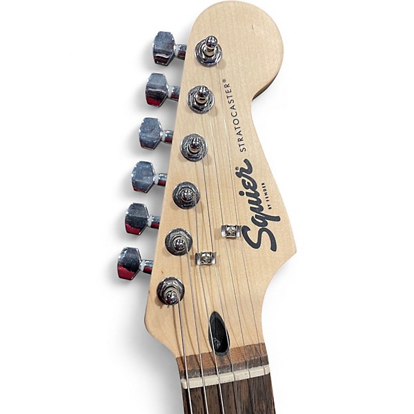 Used Squier Standard Stratocaster Candy Red Burst Solid Body Electric Guitar