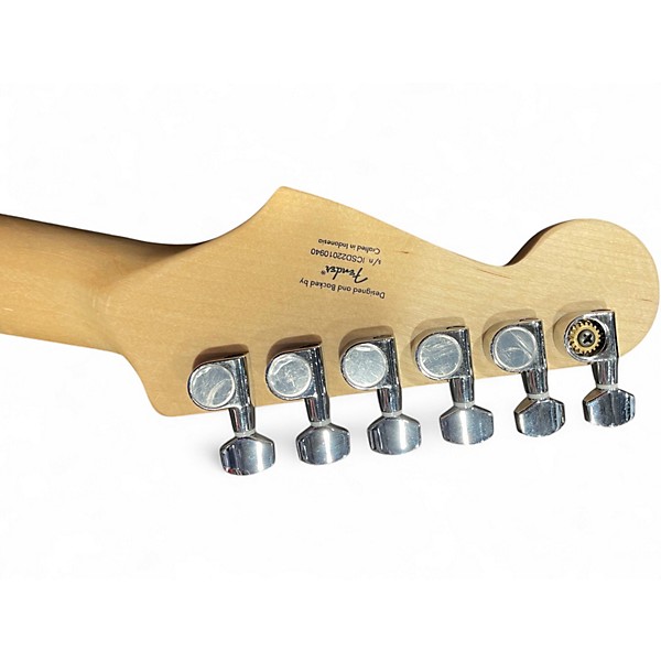 Used Squier Standard Stratocaster Candy Red Burst Solid Body Electric Guitar