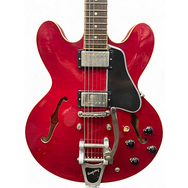 Used Gibson es335 trans cherry Hollow Body Electric Guitar