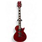 Used ESP LTD EC1000 Deluxe Spalted Maple Trans Red Solid Body Electric Guitar thumbnail