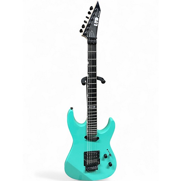 Used ESP LTD Mirage Deluxe Pastel Green Solid Body Electric Guitar