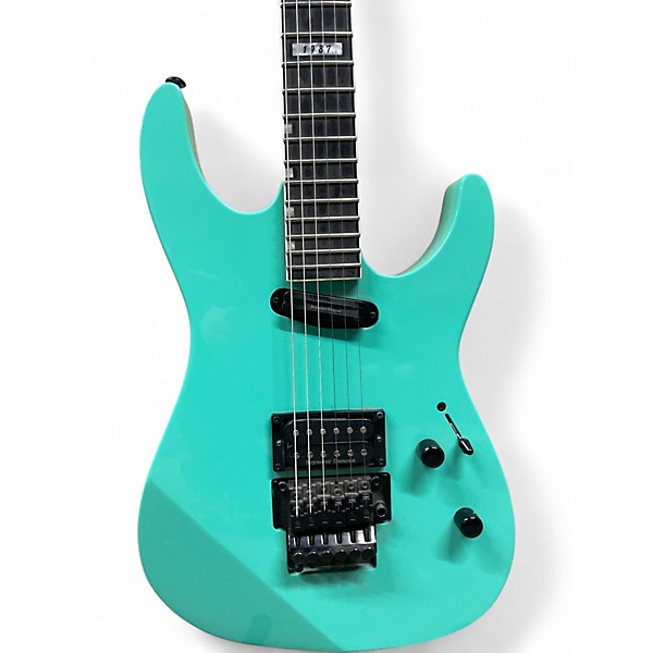 Used ESP LTD Mirage Deluxe Pastel Green Solid Body Electric Guitar