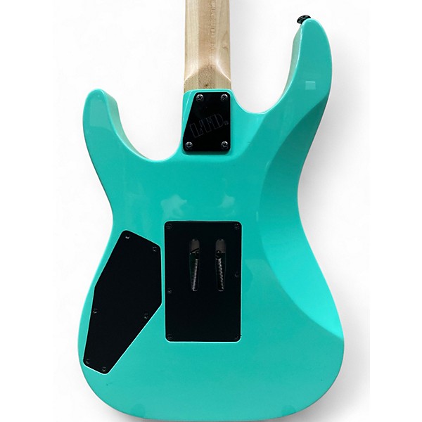 Used ESP LTD Mirage Deluxe Pastel Green Solid Body Electric Guitar