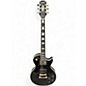 Used Epiphone Les Paul Custom Black Solid Body Electric Guitar thumbnail