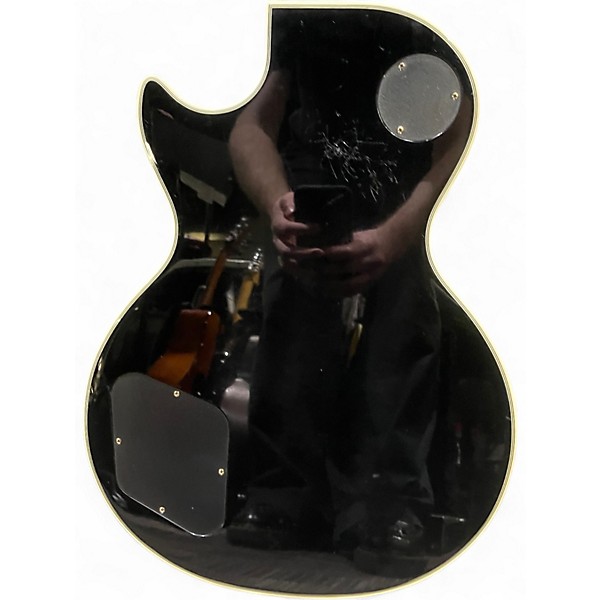 Used Epiphone Les Paul Custom Black Solid Body Electric Guitar