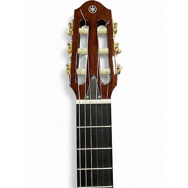 Used Yamaha SLG200N Mahogany Classical Acoustic Electric Guitar
