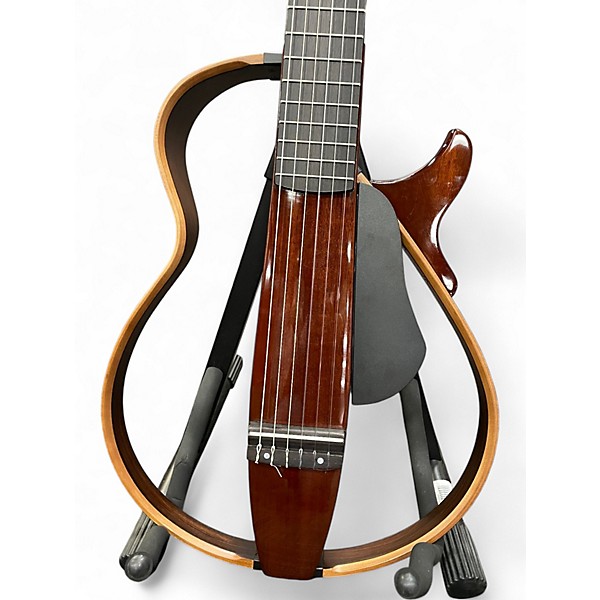 Used Yamaha SLG200N Mahogany Classical Acoustic Electric Guitar