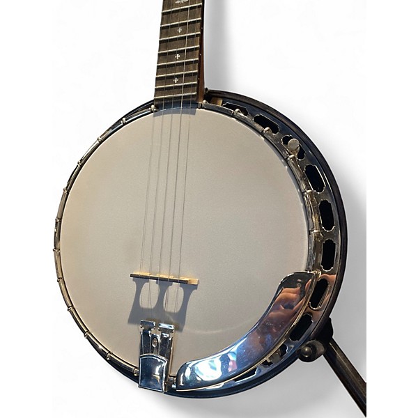 Used Bishline Patriot LEFT HANDED Natural Banjo