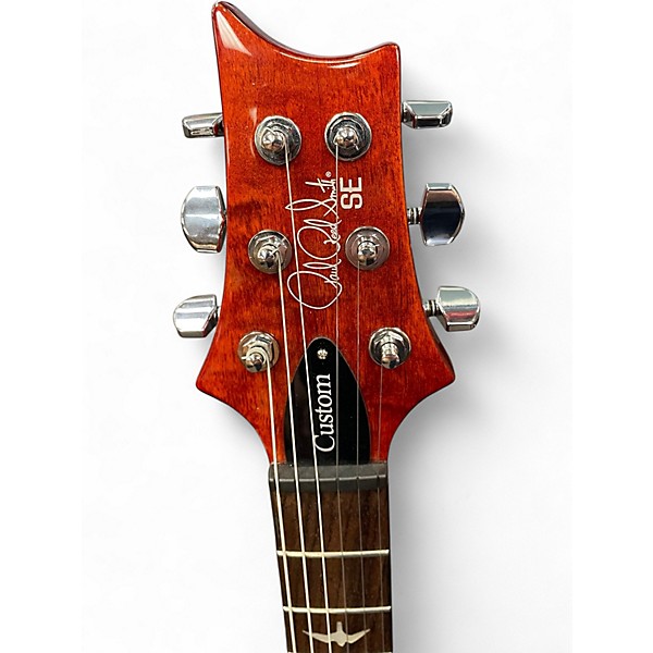 Used PRS SE Custom 24 2 Color Sunburst Solid Body Electric Guitar