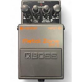 Used BOSS MT2 Metal Zone Distortion Effect Pedal