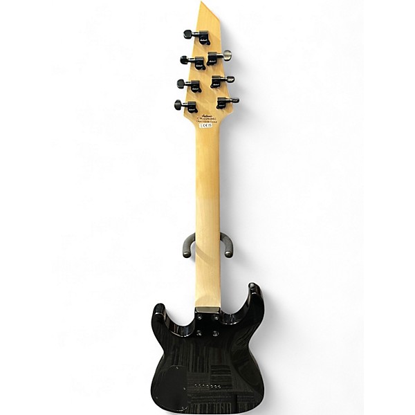Used Jackson JS22-7 Dinky 7 String Black Solid Body Electric Guitar