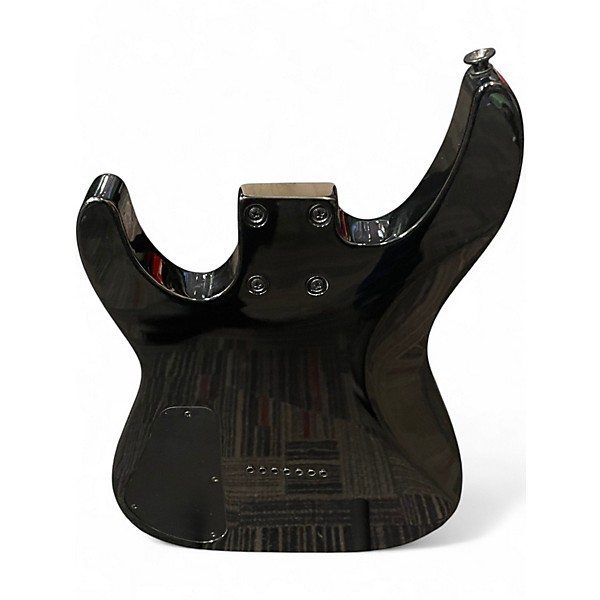 Used Jackson JS22-7 Dinky 7 String Black Solid Body Electric Guitar
