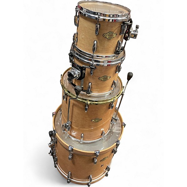 Used Pearl 4 Piece Masters MCX Series Natural Drum Kit