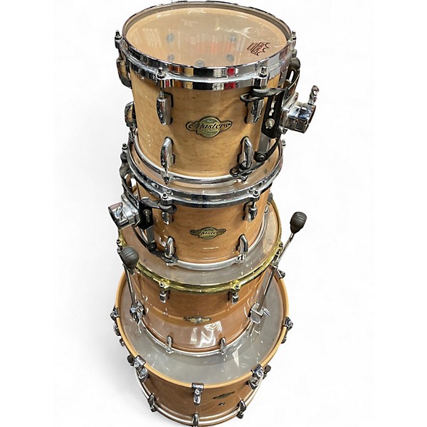 Used Pearl 4 Piece Masters MCX Series Natural Drum Kit