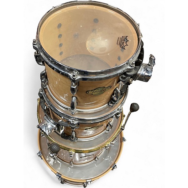 Used Pearl 4 Piece Masters MCX Series Natural Drum Kit