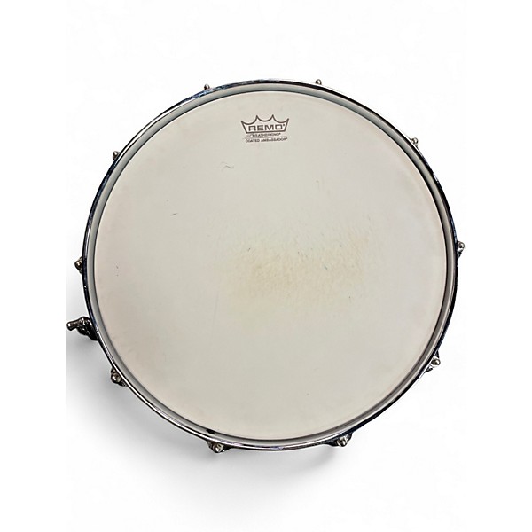 Used Pearl 5X14 Sensitone Snare Silver Drum