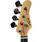 Used Glarry FRETLESS BASS 2 Color Sunburst Electric Bass Guitar