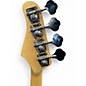 Used Glarry FRETLESS BASS 2 Color Sunburst Electric Bass Guitar