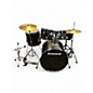 Used Ludwig 5 Piece BACKBEAT Black Drum Kit thumbnail