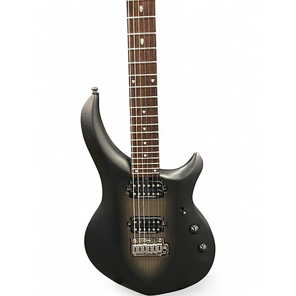 Used Sterling by Music Man MAJ100 Black Solid Body Electric Guitar