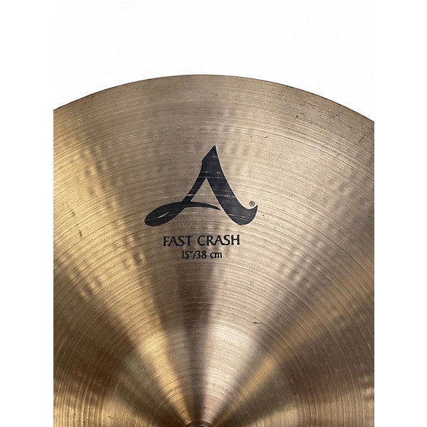 Used Zildjian 15in A Series Fast Crash Cymbal