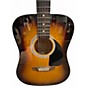Used Fender FA100 3 Color Sunburst Acoustic Guitar