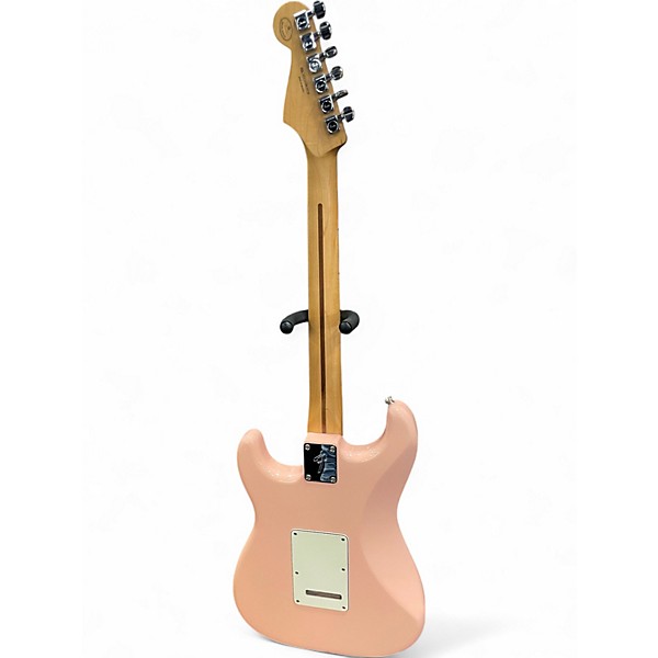 Used Fender LIMITED EDITION PLAYER STRATOCASTER Shell Pink Solid Body Electric Guitar
